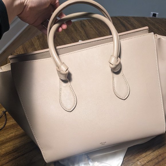 Celine Tie Tote Bag - Like New - Picture 1 of 5